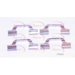 Brake Disc Pad Accessory Kit APEC KIT1116 for SEAT