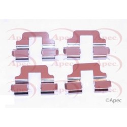 Brake Disc Pad Accessory Kit APEC KIT1117 for FORD