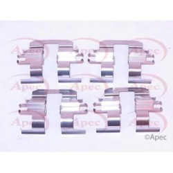 Brake Disc Pad Accessory Kit APEC KIT1140 for SUBARU IMPREZA