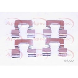 Brake Disc Pad Accessory Kit APEC KIT1154 for VAUXHALL