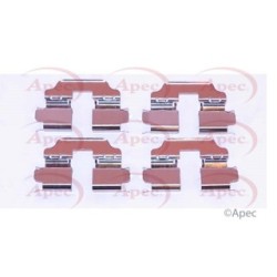 Brake Disc Pad Accessory Kit APEC KIT1157 for RENAULT