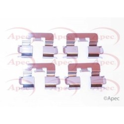 Brake Disc Pad Accessory Kit APEC KIT1167 for TOYOTA COROLLA