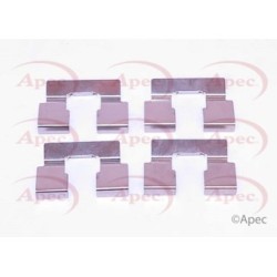 Brake Disc Pad Accessory Kit APEC KIT1168 for MG