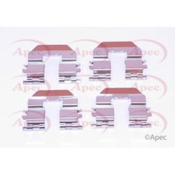 Brake Disc Pad Accessory Kit APEC KIT1173 for HYUNDAI