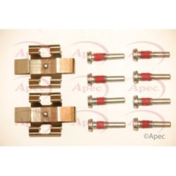 Brake Disc Pad Accessory Kit APEC KIT1207 for BMW