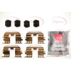 Brake Disc Pad Accessory Kit APEC KIT1208 for HONDA ACCORD