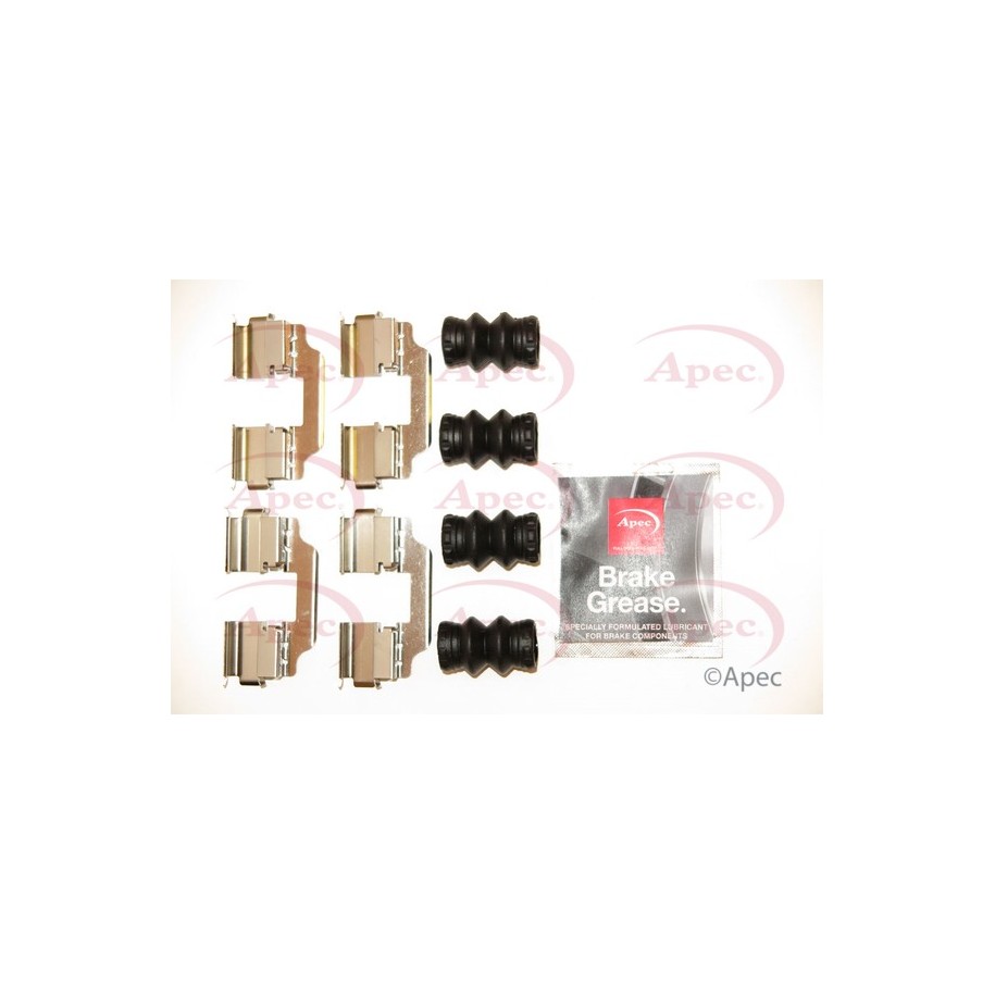 Brake Disc Pad Accessory Kit APEC KIT1230 for MERCEDES