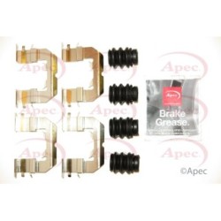 Brake Disc Pad Accessory Kit APEC KIT1231 for HYUNDAI
