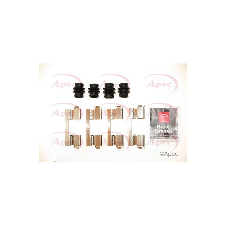 Brake Disc Pad Accessory Kit APEC KIT1238