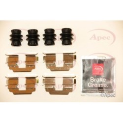 Brake Disc Pad Accessory Kit APEC KIT1244 for MERCEDES