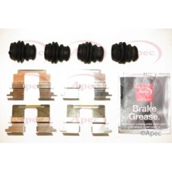 Brake Disc Pad Accessory Kit APEC KIT1254 for CITROEN