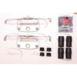 Brake Disc Pad Accessory Kit APEC KIT1259 for BMW 5