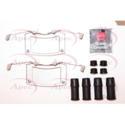 Brake Disc Pad Accessory Kit APEC KIT1261 for BMW 5