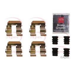 Brake Disc Pad Accessory Kit APEC KIT1278 for SUBARU