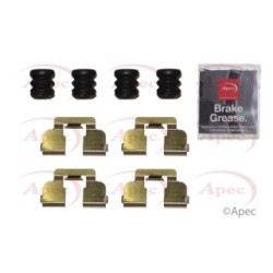 Brake Disc Pad Accessory Kit APEC KIT1282 for DACIA