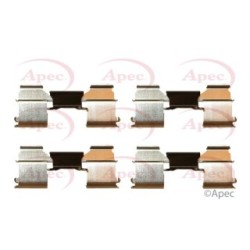 Brake Disc Pad Accessory Kit APEC KIT1283 for CITROEN