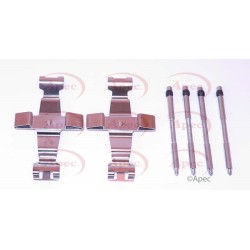 Brake Disc Pad Accessory Kit APEC KIT1292 for AUDI