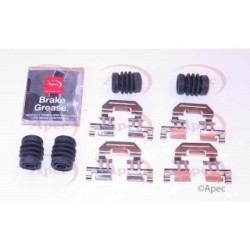 Brake Disc Pad Accessory Kit APEC KIT1297 for MAZDA 3