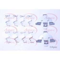 Brake Disc Pad Accessory Kit APEC KIT1301 for AUDI A4