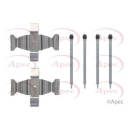 Brake Disc Pad Accessory Kit APEC KIT1316 for MERCEDES C-CLASS