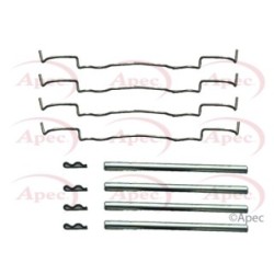 Brake Disc Pad Accessory Kit APEC KIT1320 for IVECO DAILY