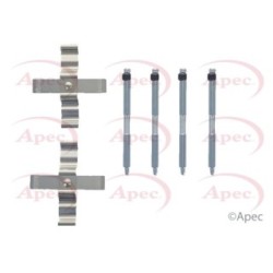 Brake Disc Pad Accessory Kit APEC KIT1321 for BMW