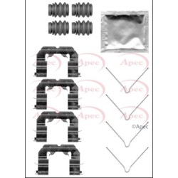 Brake Disc Pad Accessory Kit APEC KIT1353 for HYUNDAI i20
