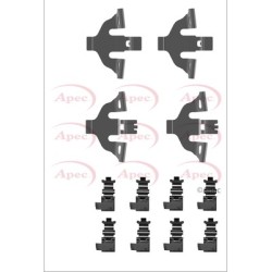 Brake Disc Pad Accessory Kit APEC KIT1379 for AUDI Q7