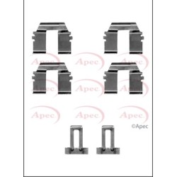 Brake Disc Pad Accessory Kit APEC KIT1390 for VW TRANSPORTER