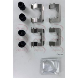 Brake Disc Pad Accessory Kit APEC KIT1424 for KIA OPTIMA