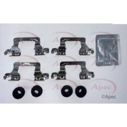 Brake Disc Pad Accessory Kit APEC KIT1437 for AUDI