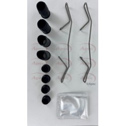 Brake Disc Pad Accessory Kit APEC KIT1438 for VAUXHALL ASTRA