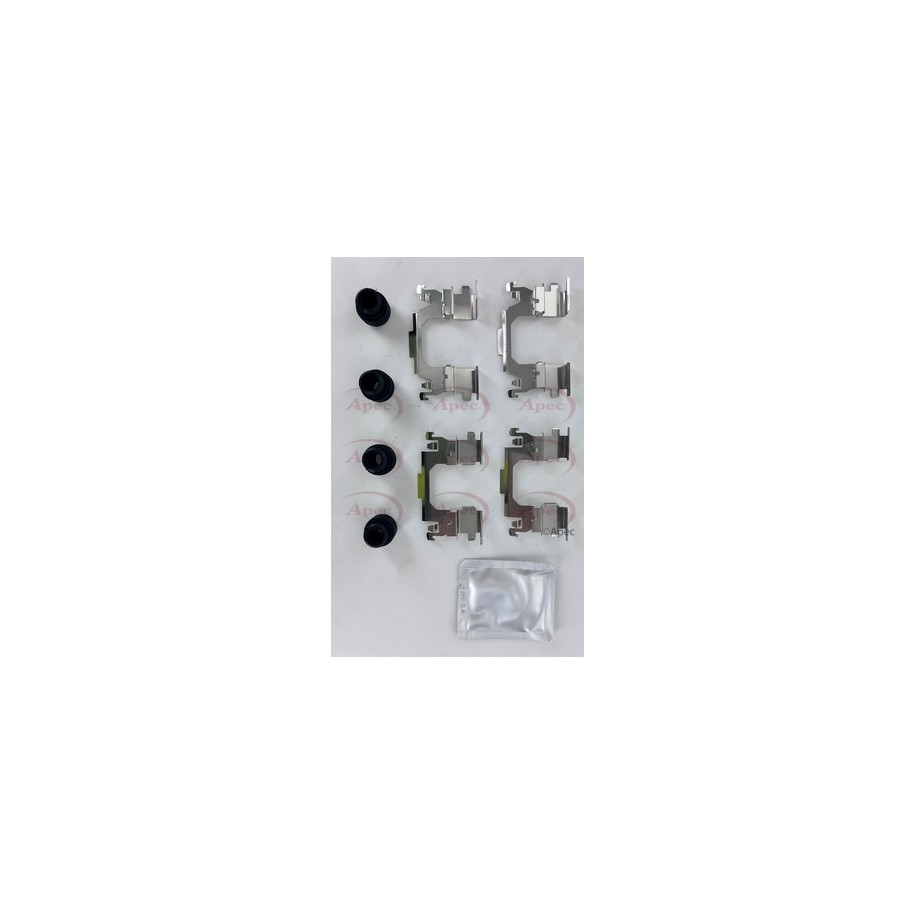 Brake Disc Pad Accessory Kit APEC KIT1445 for RENAULT