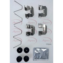 Brake Disc Pad Accessory Kit APEC KIT1453 for KIA PICANTO