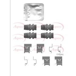 Brake Disc Pad Accessory Kit APEC KIT1517 for MAN