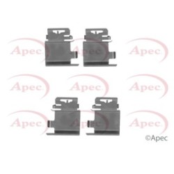 Brake Disc Pad Accessory Kit APEC KIT1535 for TESLA MODEL 3