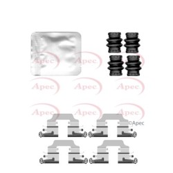 Brake Disc Pad Accessory Kit APEC KIT1551 for RENAULT