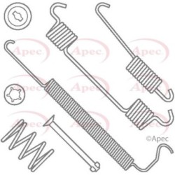 Brake Shoe Accessory Kit APEC KIT2017 for CHEVROLET