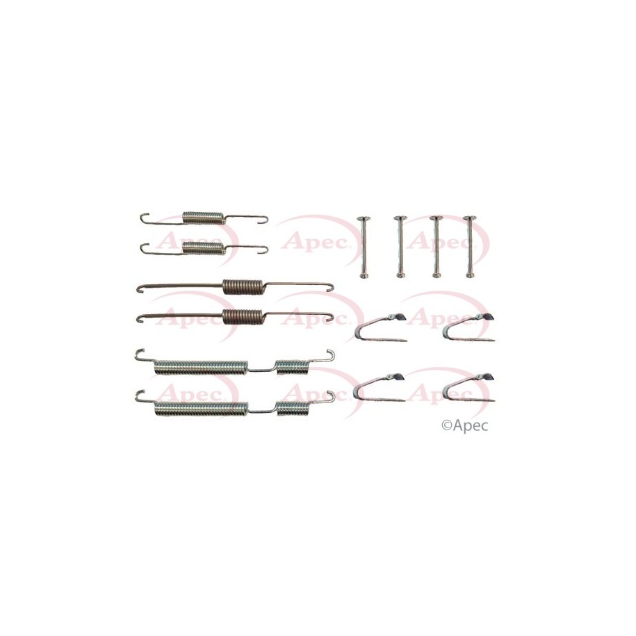 Brake Shoe Accessory Kit APEC KIT2070 for HYUNDAI MATRIX