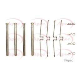 Brake Disc Pad Accessory Kit APEC KIT251 for JAGUAR