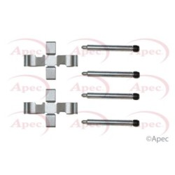 Brake Disc Pad Accessory Kit APEC KIT280 for FORD