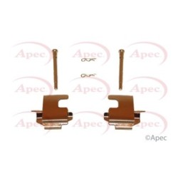 Brake Disc Pad Accessory Kit APEC KIT314 for FIAT