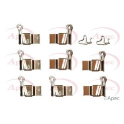 Brake Disc Pad Accessory Kit APEC KIT320 for TOYOTA
