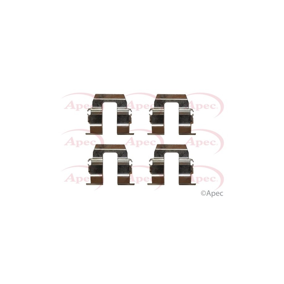 Brake Disc Pad Accessory Kit APEC KIT435 for SUBARU