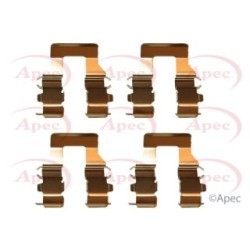 Brake Disc Pad Accessory Kit APEC KIT436 for MITSUBISHI