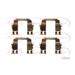 Brake Disc Pad Accessory Kit APEC KIT447 for ISUZU