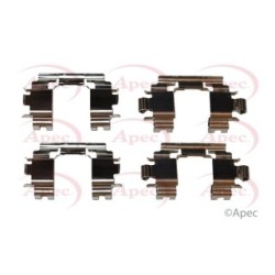 Brake Disc Pad Accessory Kit APEC KIT451 for HONDA