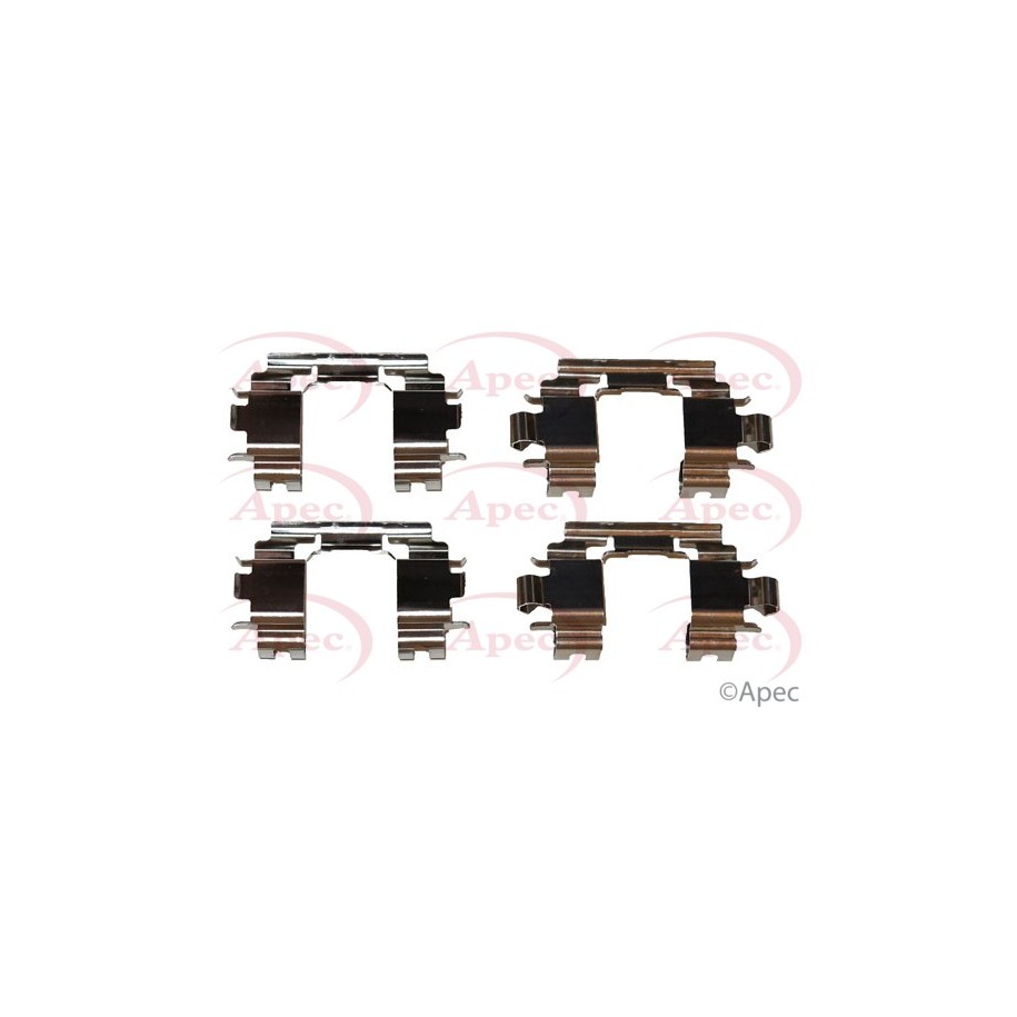 Brake Disc Pad Accessory Kit APEC KIT451 for HONDA