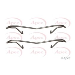 Brake Disc Pad Accessory Kit APEC KIT502 for FIAT
