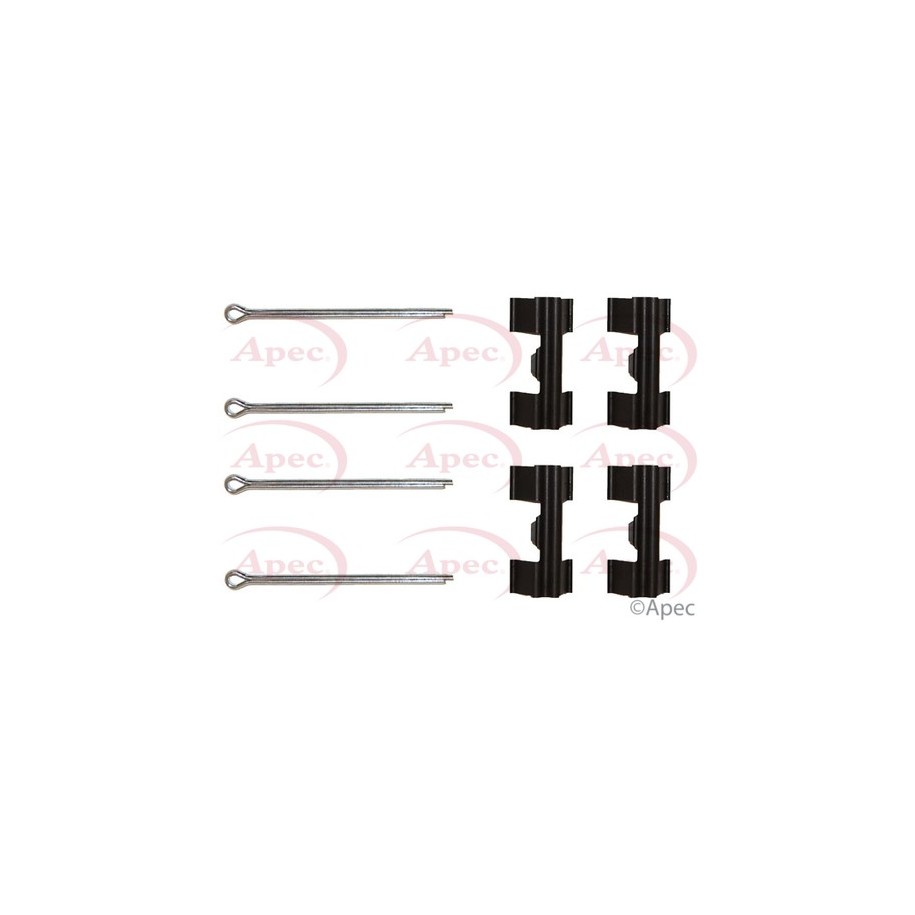 Brake Disc Pad Accessory Kit APEC KIT515 for FORD